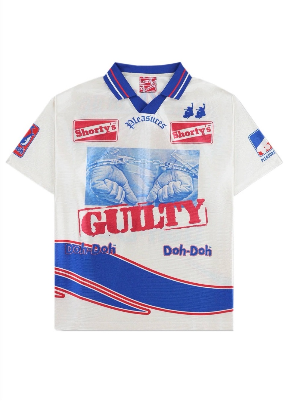SHORTY´S X PLEASURES
PLEASURES GUILTY SOCCER JERSEY
